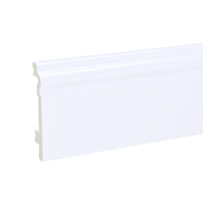VERONA LISTWA BIAŁA 80 KX09 - RETRO 80X16 LISTWA PRZYŚCIENNA PRZYPODŁOGOWA KORNER POLI-ECO
