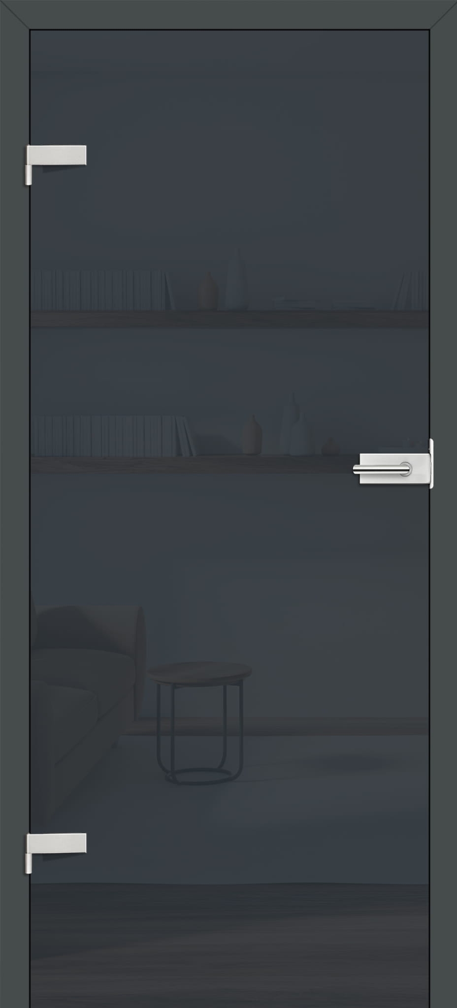 DRZWI ERKADO GRAF 26 DARK GREY WEWNĘTRZNE WEWNĄTRZLOKALOWE POKOJOWE