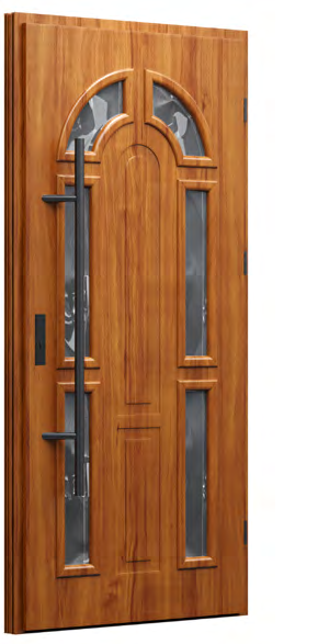 DRZWI WIKĘD KLASYCZNE WZÓR 9B DRZWI ZEWNĘTRZNE WEJŚCIOWE