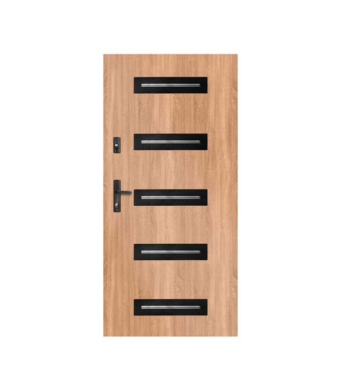 DRZWI WIKĘD GLASS DESING WZÓR GD03A DRZWI ZEWNĘTRZNE WEJŚCIOWE