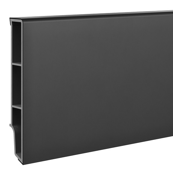 Vilo Vox Sempla Listwa Przypodłogowa 702 Czarna Wysokość: 8cm - Prosta