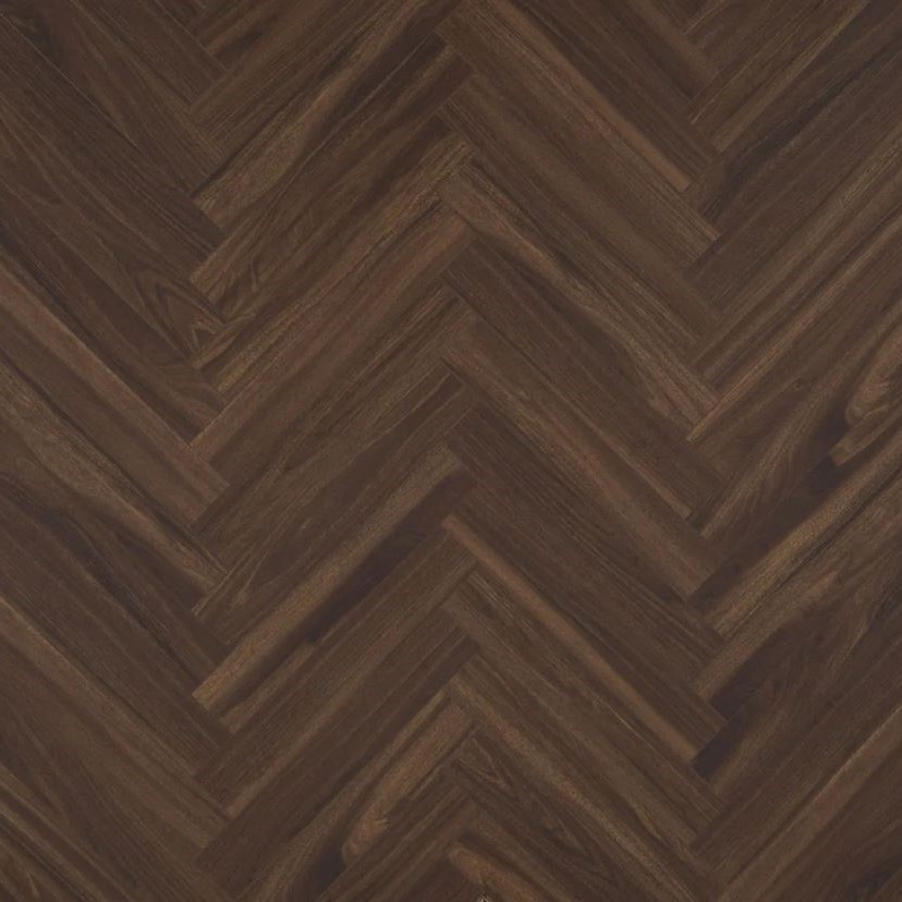 Berry Alloc Chateau+ Walnut Brown 62002731 Panele Podłogowe AC5/8mm Jodełka Klasyczna B